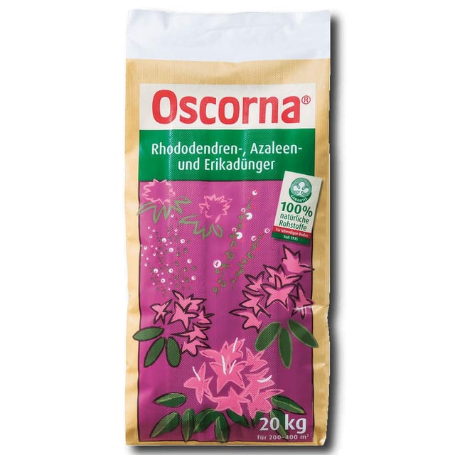 Oscorna - Rhododendrondünger 20 kg Azaleendünger Eriken Dünger Organisch Biodünger