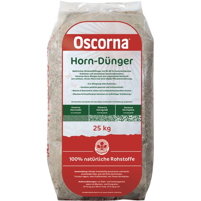 Oscorna - Hornmehl 5 kg für 40 bis 60 m²