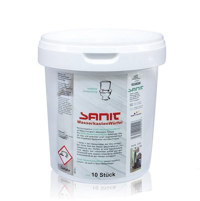 Wasserkastenwürfel 10 St. im Eimer 3056 - Sanit