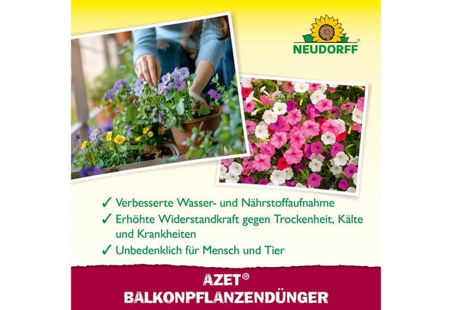 BioTrissol BalkonpflanzenDünger - 1 Liter - Neudorff
