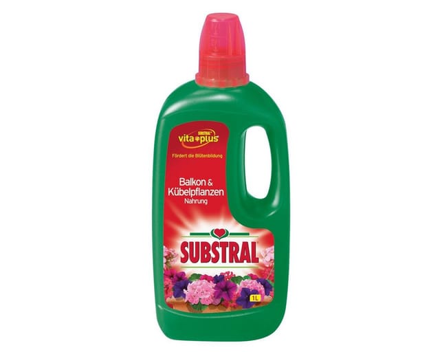 Balkon- und Kübelpflanzen-Nahrung - 1 Liter - Substral