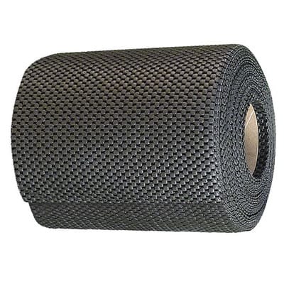 Antirutsch-Matte Rollenware 20cmx10m black cat