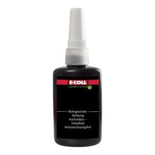 E-COLL Rohrgewindekleber mittelfest-hochviskos, 50g
