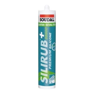 FP - Soudal Neutralsilikon Silirub+ S8800 transparent 300 ml