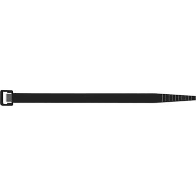 Sapiselco - Kabelbinder Pack a 100 St. schwarz uv, 550x9,0mm