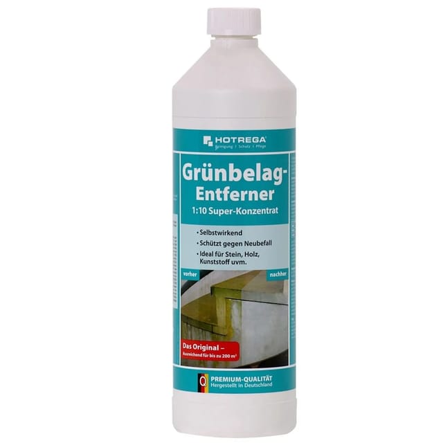 Hotrega Grünbelagentferner Super-Konzentrat 1 Ltr.