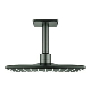Rainshower Smartactive 310 Cube Set Kopfbrause 2 Strahlarten und Deckenarm 142mm, Hard Graphite gebürstet (26481AL0) - Grohe