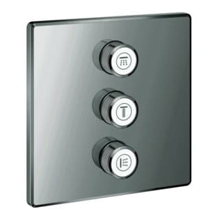 3-fach UP-Ventil Grohtherm Smart Control 29127 eckig fms hard graphite