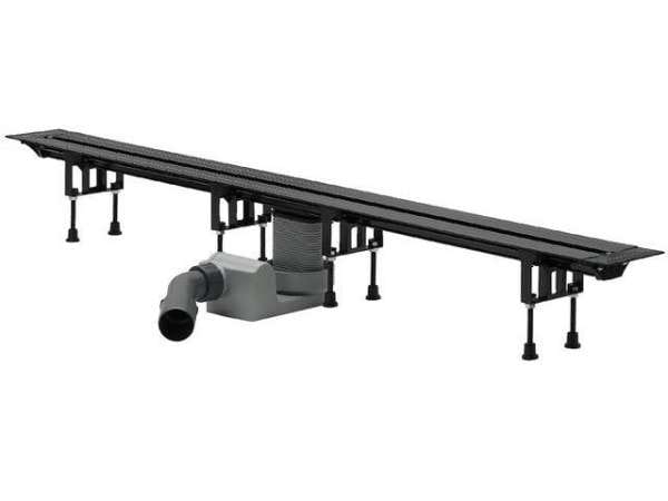 Viega - Advantix Vario - Duschrinne 30-120 cm, schwarz 686277
