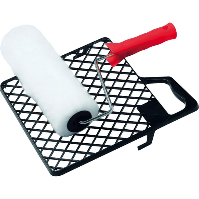 Schuller Eh'klar - Farbrollerset aus Polyester 2-tlg. Farbwalze und Abstreifgitter