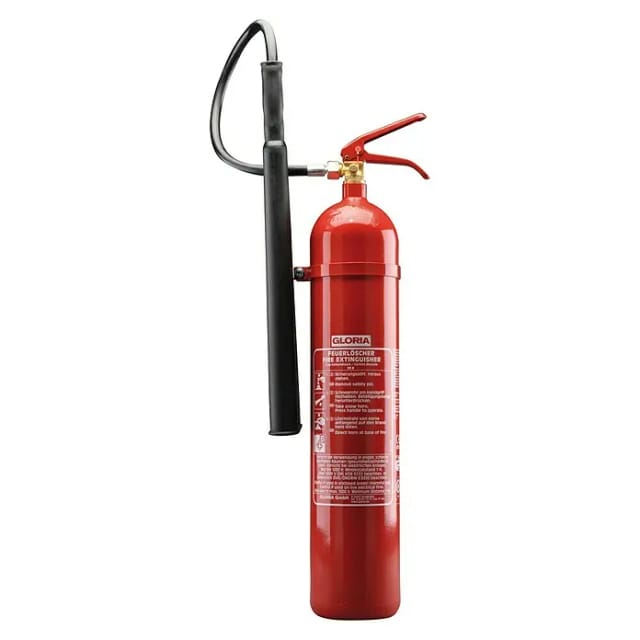 Feuerlöscher CO2 Schaumlöscher Löschmenge 5 kg Brandklasse b - Gloria