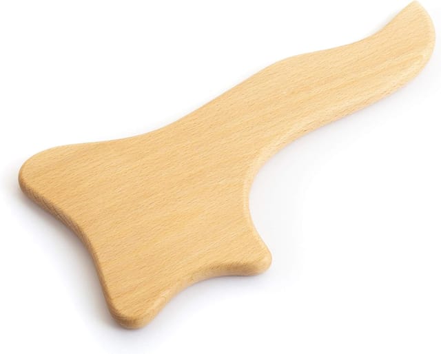 Massagegerät aus Holz, 33 x 16 cm