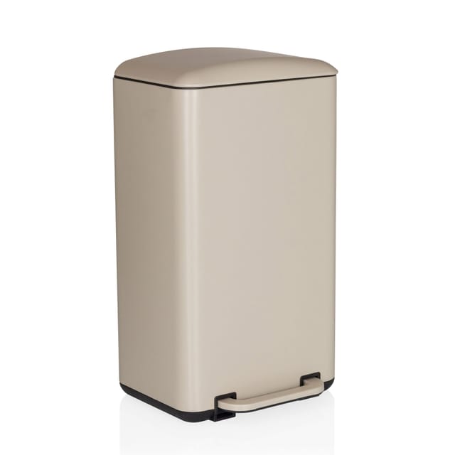 Abfallsammler / Mülleimer CLEAN BEVA 30L beige hjh OFFICE