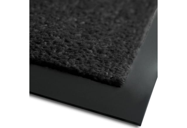 Schmutzfangmatte Monochrom Schwarz 40 x 60 cm