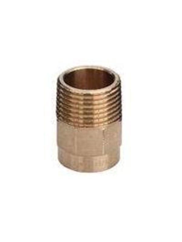 Bergangsnippel Lötübergang AG/i 94243G in 15mm R1/2 Rotguss 100025 - Viega