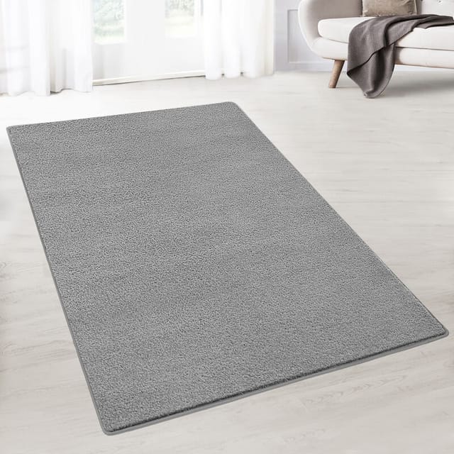 Teppich-Läufer auf Maß Dynasty Silbergrau 66 x 100 cm