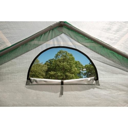 Shelterlogic - Shelter Logic Foliengewächshaus, 4,32 m², weiß / grün, 180 x 240 x 200 cm (l x b x h)