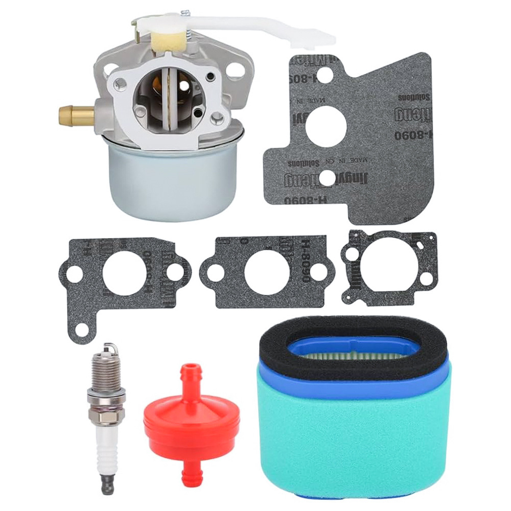 [french Days]698055 Remplacement De Carburateur Pour Briggs & Stratton 690152 694203 121602 121607 121612 Moteurs, Avec 697029 690610 Joints De Filtre À Air Filtre À Carburant