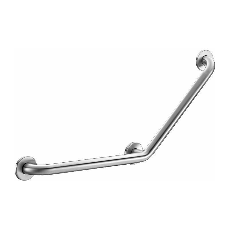 [french Days]barre D'Appui 3 Points Basic 135° Ø32 400x400 Inox Satiné - Inox Satiné Poli
