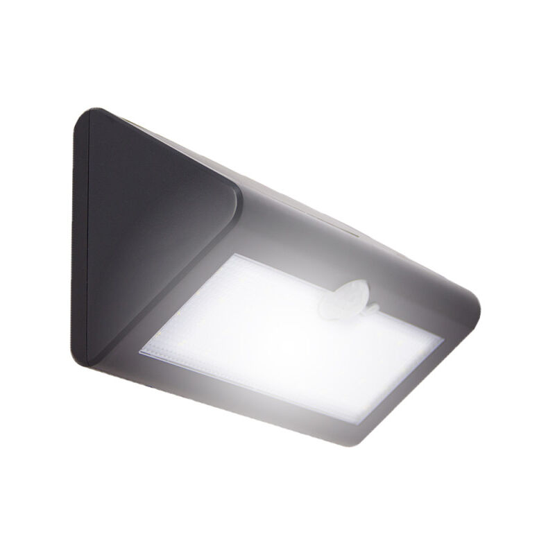 [french Days]applique Murale Led Solaire, X3 Intensités, Détecteur De Mouvement Inclus, 650 Lumens - Aps500d