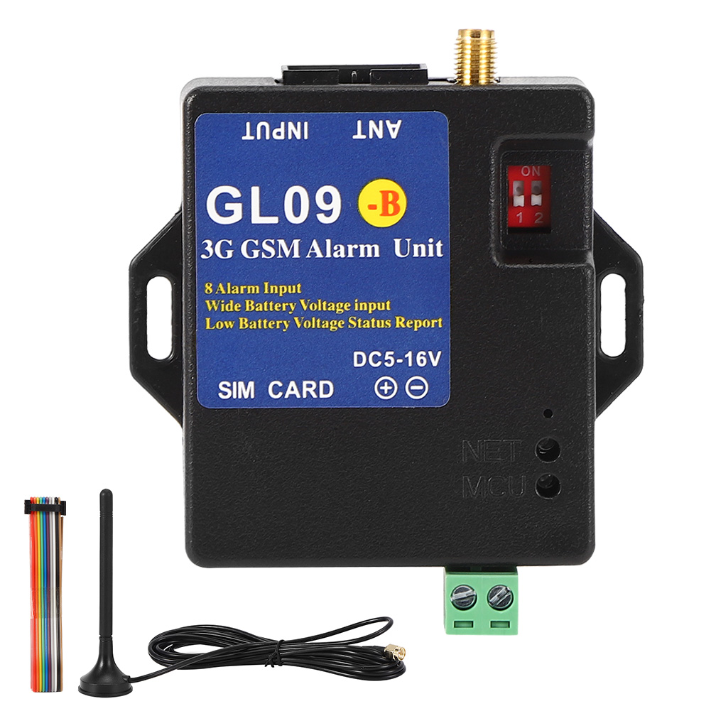 [french Days]sunxury Système D'Alarme Gsm À 8 Entrées Module D'Alerte Sans Fil Gl09b 3g Pour La Sécurité À Domicile