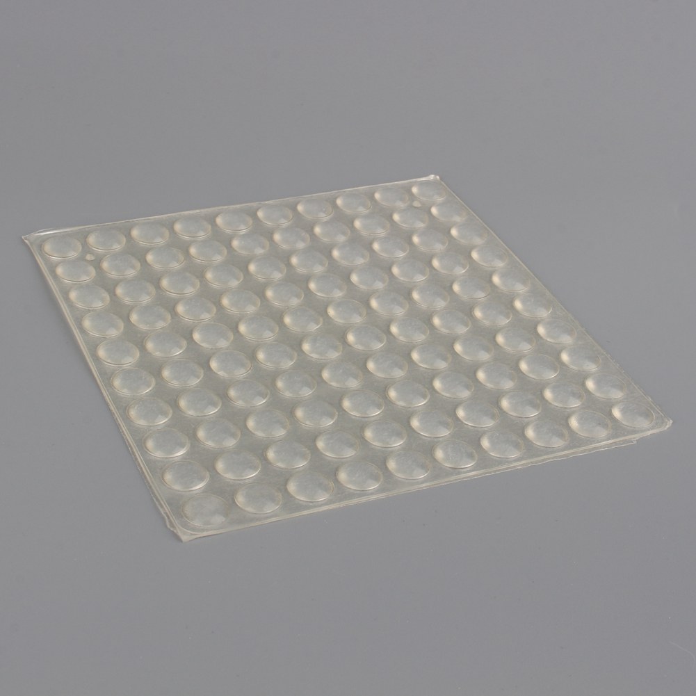 [french Days]sunxury Lot De 100 Pastilles Silicone, Pièces De Fixation Anneaux De Retenue De Joint Transparentes Pour Protection Parquet 8 X 2,5 Mm
