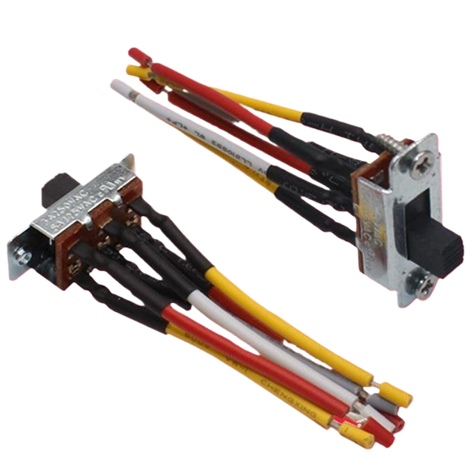 [french Days]interrupteur De Ventilateur De Plafond De 2pcs 6a 125v 3a 250v 6 Broches Interrupteur De Ventilateur À Bascule
