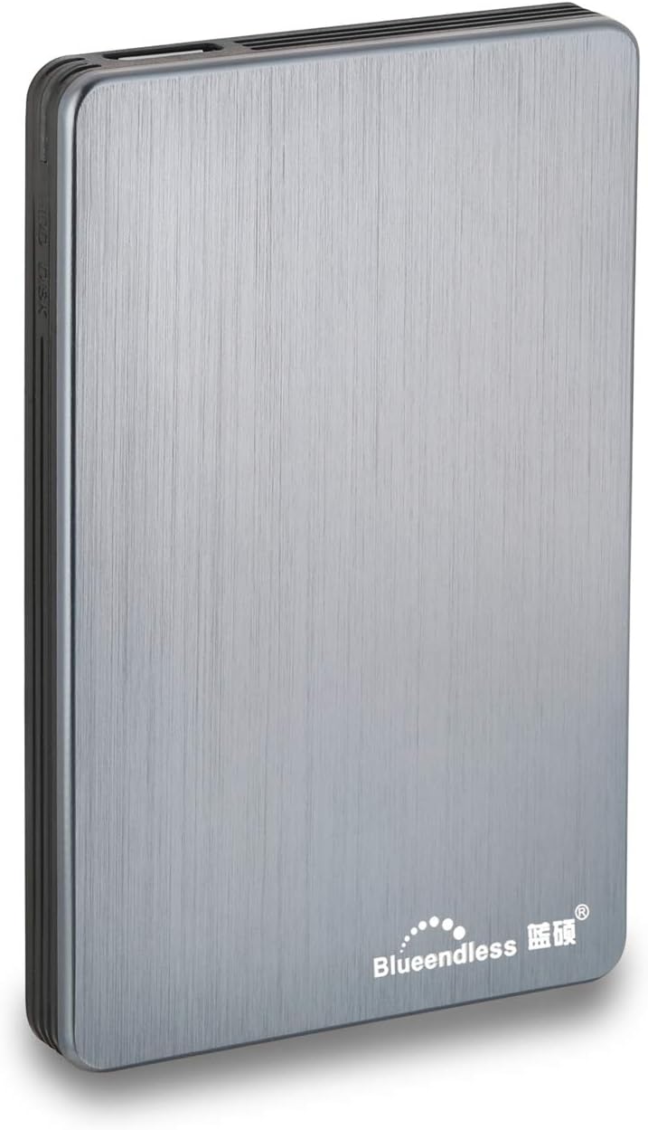 [french Days]disque Dur Externe Portable Avec Usb3.0 Pour Ordinateur De Bureau Et Portable 6,3 Cm 500gb Gris