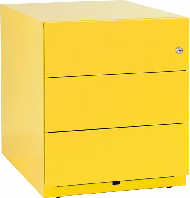 BISLEY Note Rollcontainer Zinkgelb