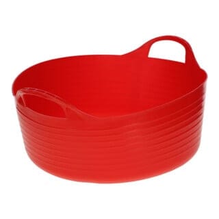 Kerbl - Trog FlexBag rot flexibler Futtertrog, Fassungsvermögen 15 Liter