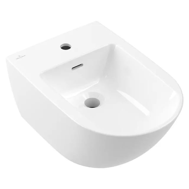 Villeroy&boch - Bidet Subway 3.0 560x375x270mm Oval wandhängend Weiß Alpin