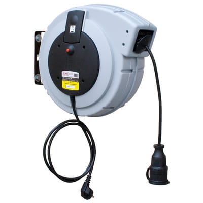ELMAG Autom. Kabelaufroller H07RN-FROLL MAJOR PLUS 230/20, 3x2,5mm² (max. 1600 bzw. 3500 Watt)