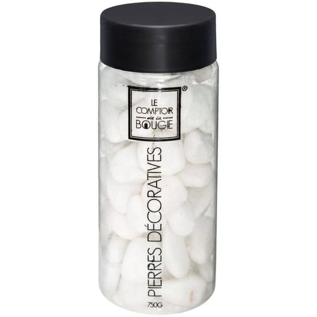 Atmosphera - Deko-Steine - Keramik - weiß - 750g créateur d'intérieur