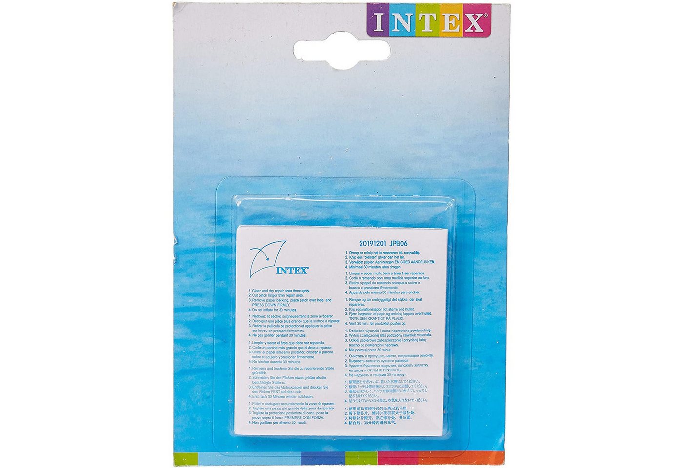 Reparatur-Flicken selbstklebend ca 7 x 7 cm für Aufblasartikel Poolflicken - Intex