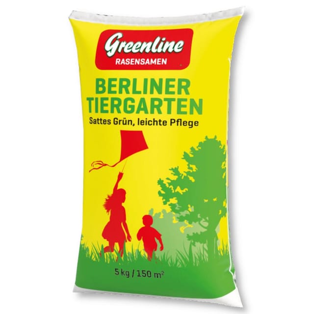 Green Line - Greenline Rasensamen Berliner Tiergarten 5 kg Grasssamen Sportrasen Spielrasen