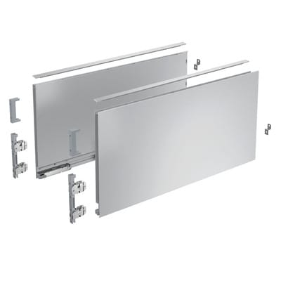Hettich - Profil Avantech You B.450 x H.251 mm Grau Set - 9255275