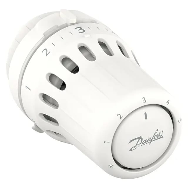 React ra Click Thermostat (wie raw 5010) Heizkörperthermostat weiß 015G3090 Thermostatkopf - Danfoss