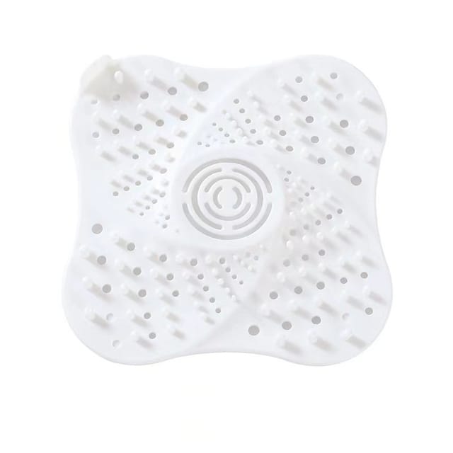 1 Stück Duschhaarfänger, Duschhaarfilter mit Saugnapf, Waschbeckensieb, Badewannenstopper, Anti-Haarfilter, Duschablauf, Badewannenfilter für