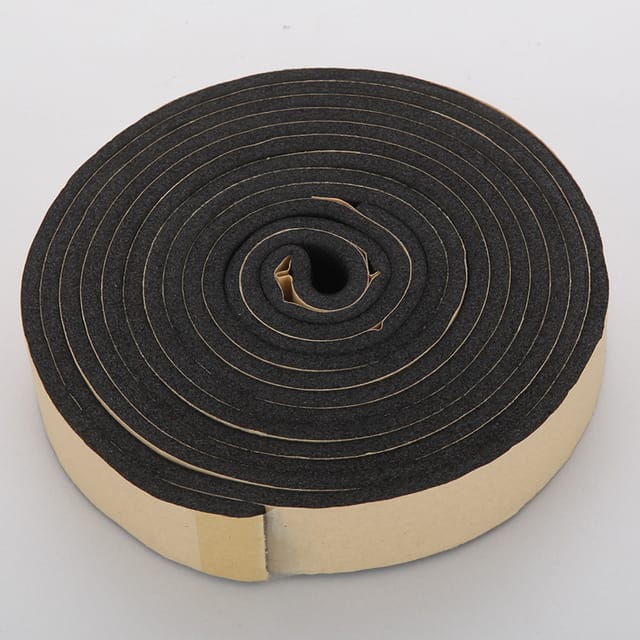Breite 30 mm Dicke 5 mm / Länge 3M Wärmedämmung Selbstklebender Klebestreifen Feuerfester Schwammdichtungsstreifen Tür- und Fensterdichtung