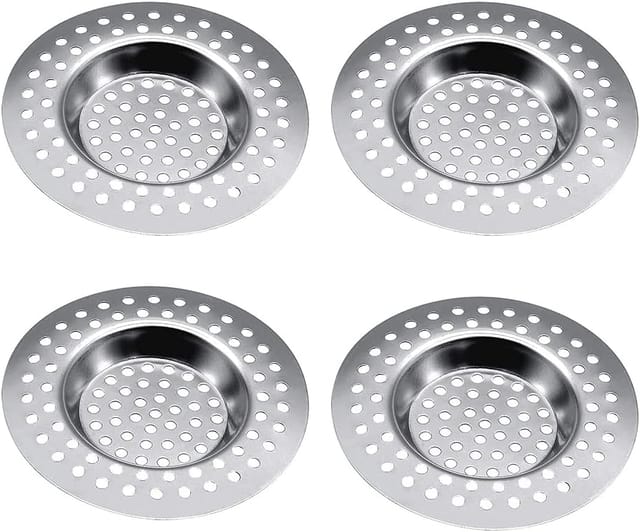 Memkey - Spülbecken-Sieb-Stopper, 4 Stück, Edelstahl, Küchenspüle-Sieb-Stopper, Spülbecken-Sieb-Stopper, Spülbecken-Sieb-Stopper, für Küche,