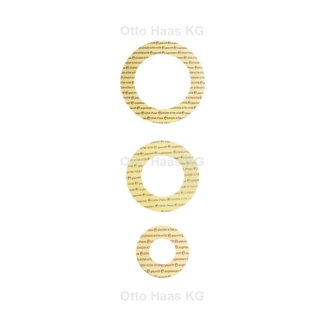 Haas - OHA-Press Flanschdichtung 8924 dn 40, pn 10, 40x88mm, nach din 2632