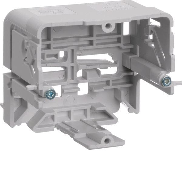 GLT5010 Brüstungskanal Geräteeinbaudose (l x b) 71 mm x 64 mm 1 St. Lichtgrau (ral 7035) - Hager