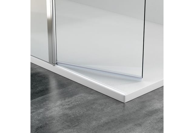 Acrylstab Halbrundstab Wasserabweiser für Dusche Acryldichtung Schwallschutz Höhe 7,5 mm Länge 80 cm