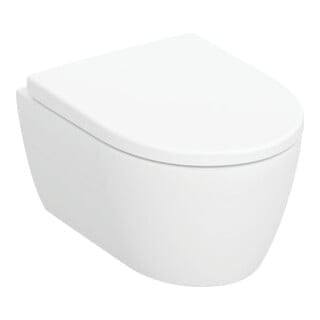 ICon Wand-WC-Set, Rimfree, inkl. WC-Sitz, geschlossene - Geberit