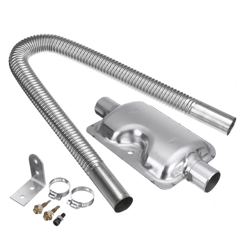 Diesel Air Standheizung 600mm Auspuff 24mm Schalldämpfer Schalldämpfer Kit