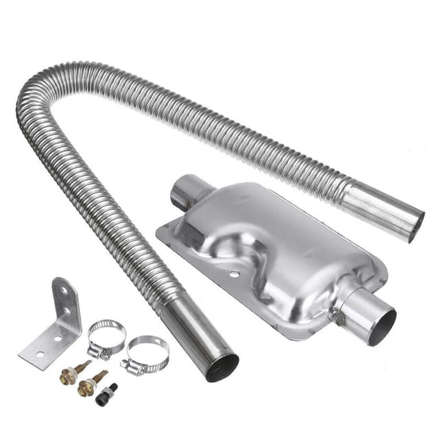 Diesel Air Standheizung 600mm Auspuff 24mm Schalldämpfer Schalldämpfer Kit