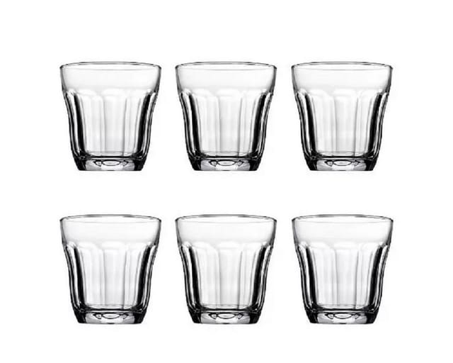 Pasabahce - 6-Teilig Likörglas Likör Bardagi Glaskelche Cordial & Likör Extra Mini-Gläser 100ML Transparent
