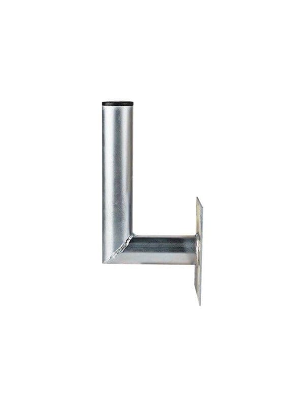 Satelliten wandhalterung abstand zur wand 150 mm durchmesser der klemme 48 mm maximale scheibengroe 100 cm stahl silber