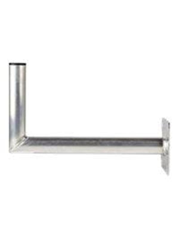 Satelliten wandhalterung abstand zur wand 450 mm durchmesser klemme 50 mm maximale schusselgroe 100 cm aluminium silber