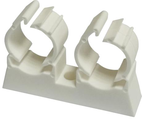 Mehrschichtrohr-Befestigung ING FIXATION Tub-ring double Ø 20 mm - Box mit 50 Stück - A315230